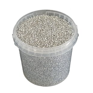 Granulaat 1 ltr  bucket silver ( x 6 )