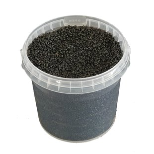 Bucket granules | 1 litre | Black (x6)