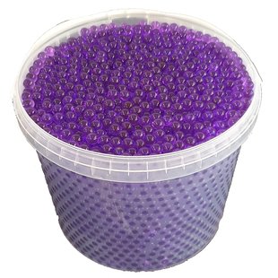 Gel pearls 10 ltr bucket purple ( x 1 )