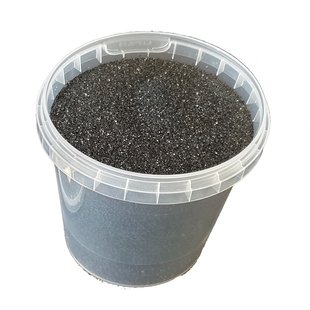 Glitters 400gr in bucket Black ( x 1 )