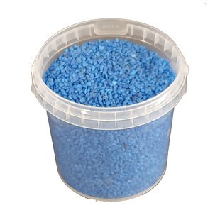 Granulaat 1 ltr bucket blue ( x 6 )