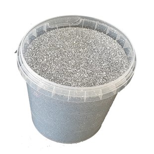 Glitters 400gr in bucket Silver ( x 1 )