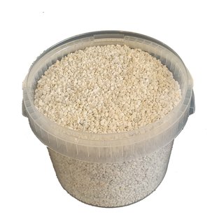 Bucket granules | 3 litres | white (x1)