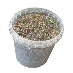 Glitters 400gr in bucket Multimix ( x 1 )