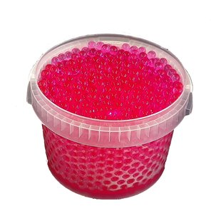 Gel pearls 3 ltr bucket pink ( x 1 )