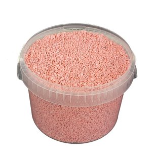 Granulaat 3 ltr bucket pink ( x 1 )