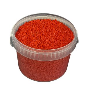 Granulaat 3 ltr bucket red ( x 1 )