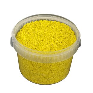 Granulaat 3 ltr bucket yellow ( x 1 )