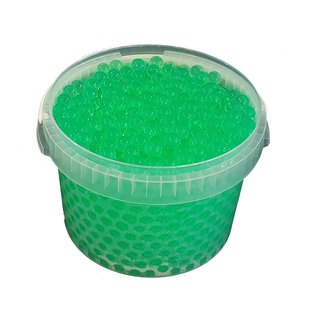 Gel pearls 3 ltr bucket light green ( x 1 )