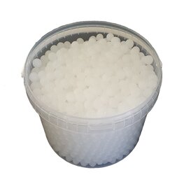 Gel pearls 3 ltr bucket white ( x 1 )