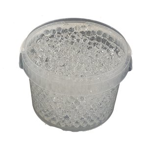 Gel pearls 3 ltr bucket clear ( x 1 )