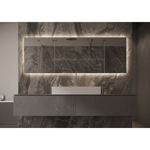 Martens Design Martens Design spiegel rechthoek met verlichting en verwarming Dublin 100x70 cm