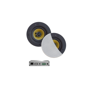 Aquasound WIFI-Audiosysteem incl Rumba speakers (wit) 30 WATT