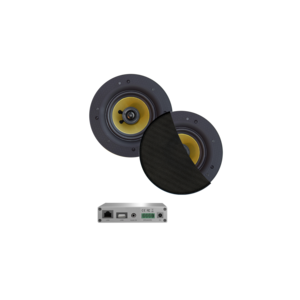 Aquasound WIFI-Audiosysteem incl Rumba speakers (zwart) 30 WATT