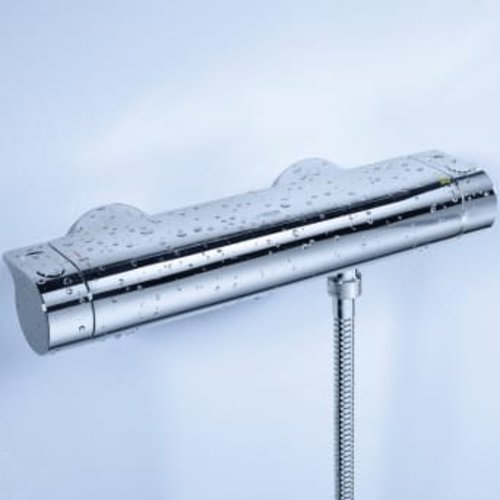 Verheugen Gastheer van liberaal Grohe Grohtherm 2000 New douchethermostaat 15 cm met koppelingen Chroom -  Badkamer voor jou