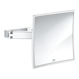 Grohe Grohe Selection Cube wand cosmeticaspiegel met glas
