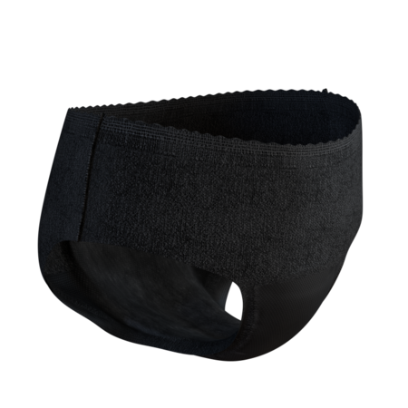 TENA Silhouette Normal Niedrige Taille Noir Groß