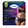 TENA Silhouette Normal Niedrige Taille Noir Medium