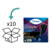 TENA Silhouette Normal Noir - 10 Packungen