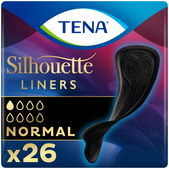 TENA Silhouette Normal Noir - 10 Packungen
