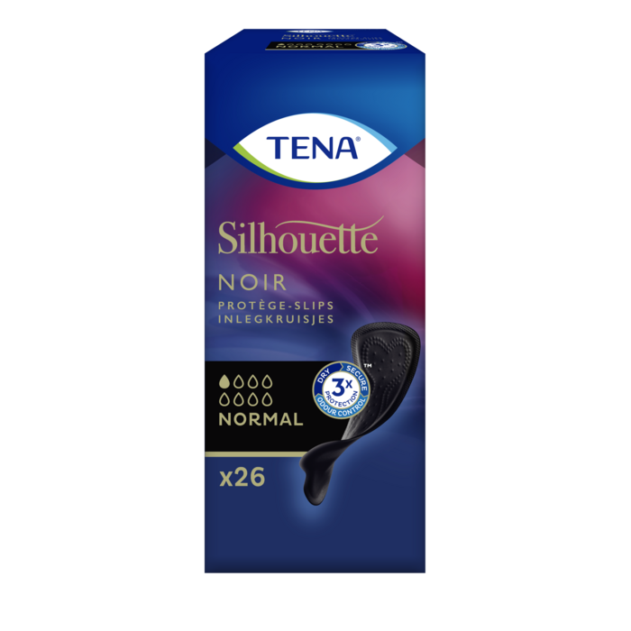 TENA Silhouette Normal Noir - 10 Packungen