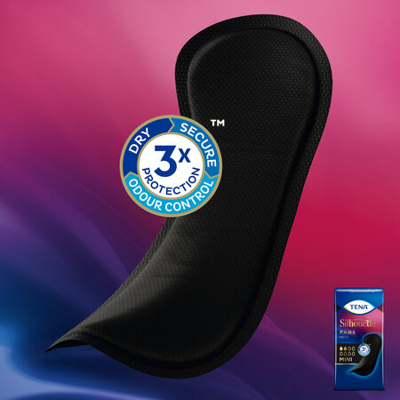 TENA Silhouette Noir Mini - 10 Packungen