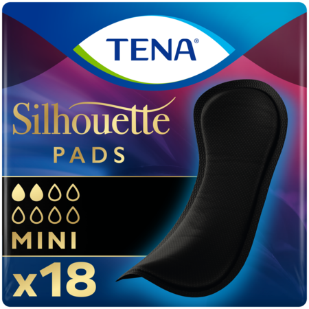 TENA Silhouette Noir Mini - 10 Packungen