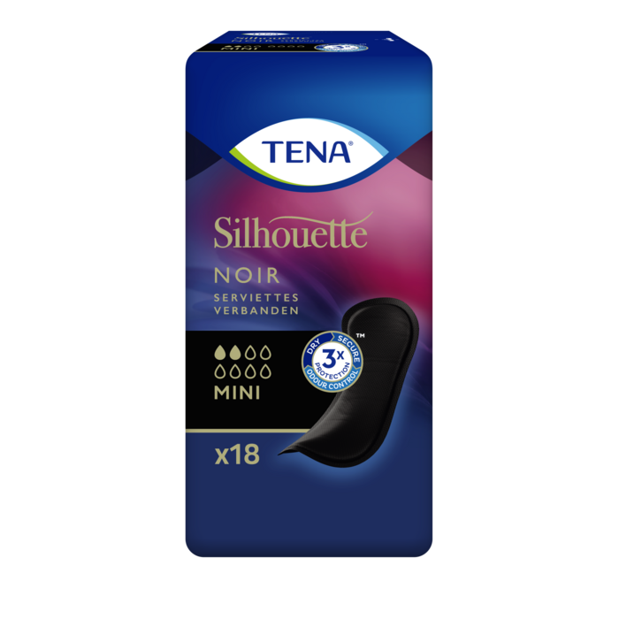 TENA Silhouette Noir Mini