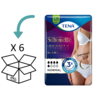 TENA Silhouette Normal Niedrige Taille Weiß (M/L) - 6 Packungen