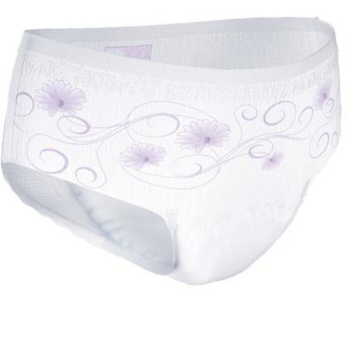 TENA Silhouette Normal Niedrige Taille Blanc Medium