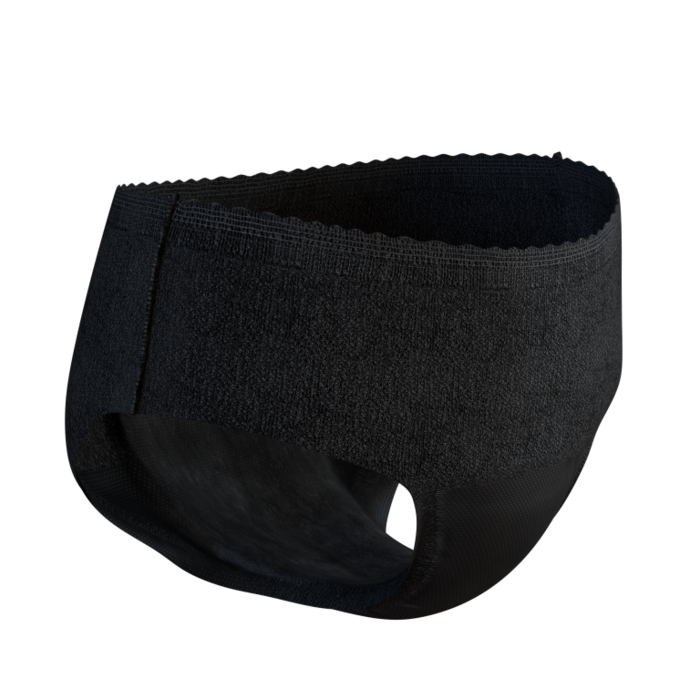 TENA Silhouette Normal Niedrige Taille Schwarz (M/L)