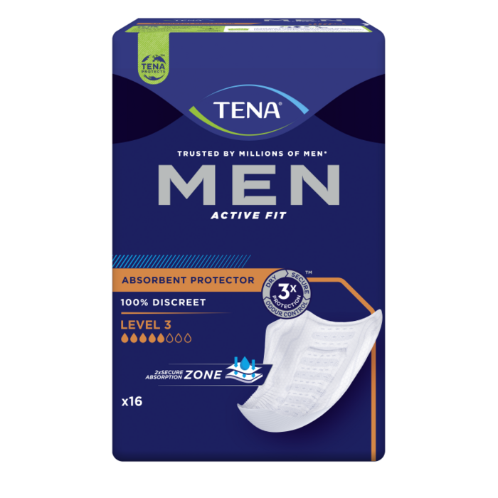 TENA Men Active Fit Level 3 - 6 Packungen - 96 Stück