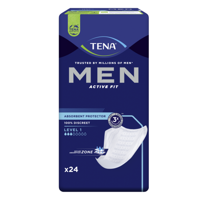 TENA Men Active Fit Level 1 24 Stück - 8 Packungen