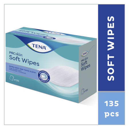 TENA Soft Wipe ProSkin Feuchttücher 135 Stück