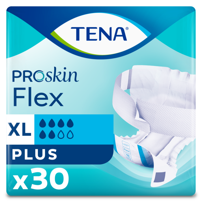 TENA Flex Plus ProSkin (S/ M/ L/ XL). 30 Stück.