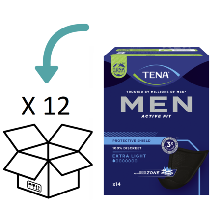 TENA Men Protective Shield - 12 Packungen