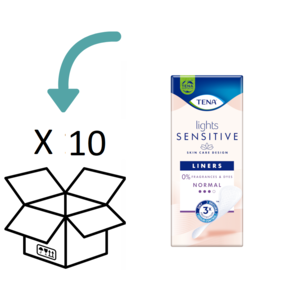 TENA Lights Sensitive Normal Liner - 10 Packungen