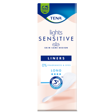 TENA Lights Sensitive Long Liner - 10er-Pack