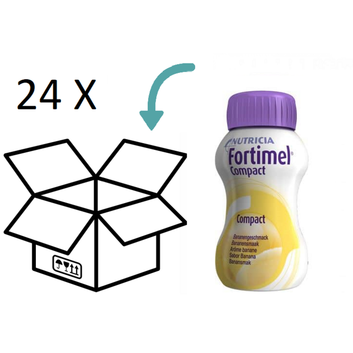 Nutridrink Kompakt Banane 24 x 125ml