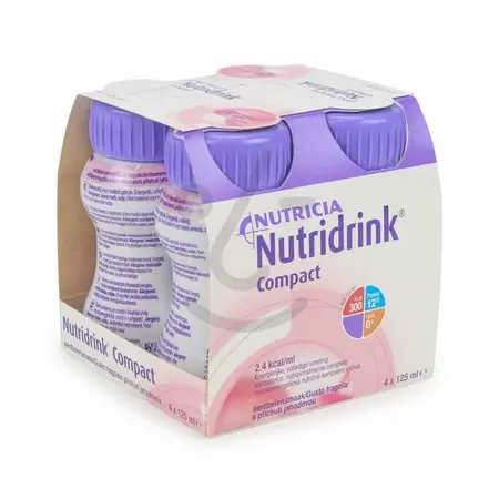 Nutridrink Kompakt Erdbeere 24 x 125ml