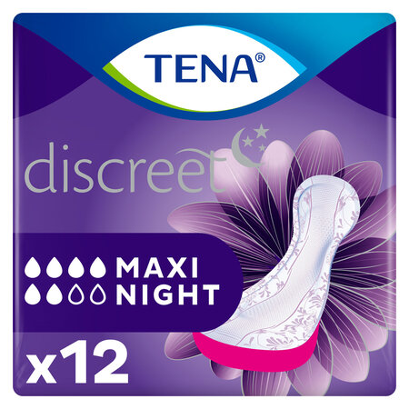 TENA Discreet Maxi Night Pads 12 Stück