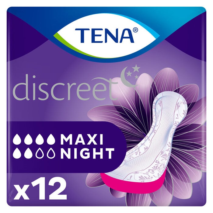 TENA Discreet Maxi Night Pads 12 Stück
