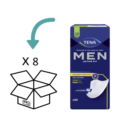TENA Men Active Fit level 2 - 8 Packungen