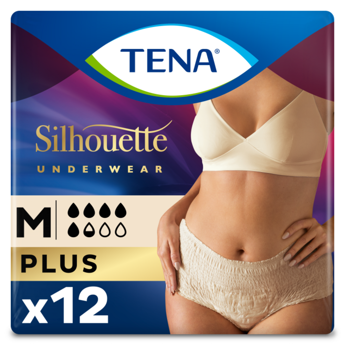 TENA Silhouette Plus Hohe Taille Creme Medium