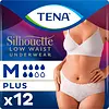 TENA Silhouette Normal Niedrige Taille Weiß (M/L) - 6 Packungen