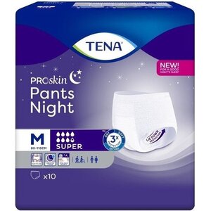 TENA ProSkin Pants Night Super Medium 10 stuks