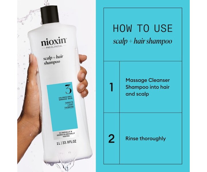 System 3 Light Tinning Shampoo - 1000ml