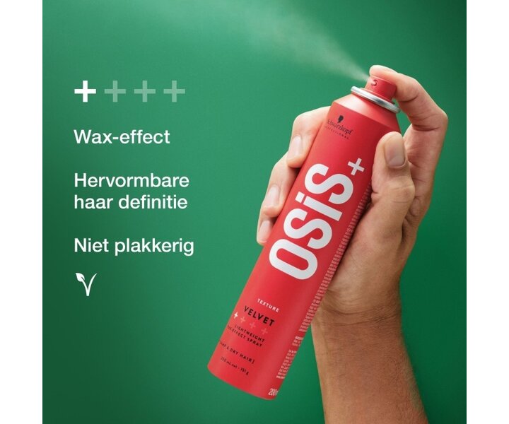OSiS+ Texture Velvet Lightweight Wax-Effect Spray - 200ml