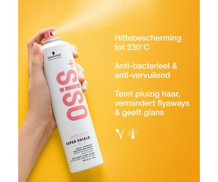 OSiS+ Smooth & Shine Super Shield Protection Spray - 300ml