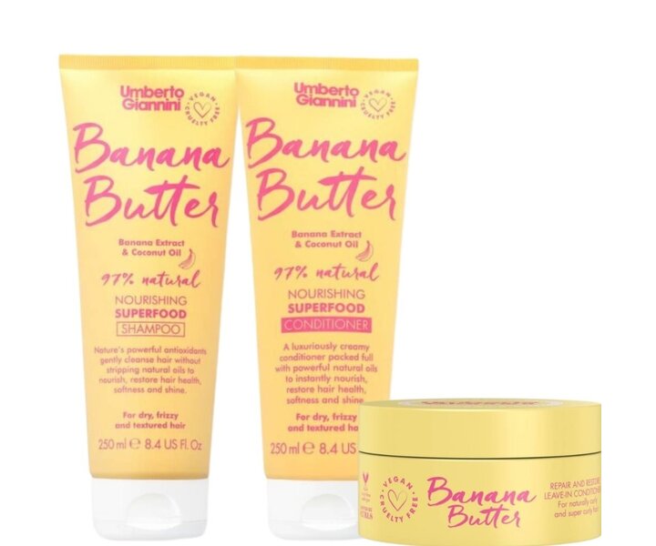 Banana Butter Set - 250+250+200ml